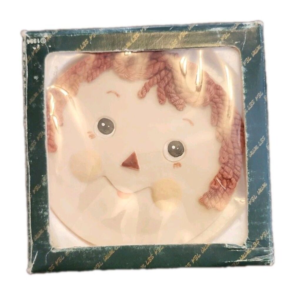 Vintage Raggedy Ann & Andy Miniature TEA SET 1994 Popular Imports